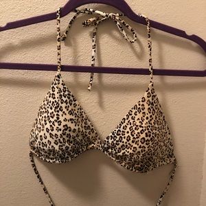 Victoria’s Secret Leopard Bikini Top